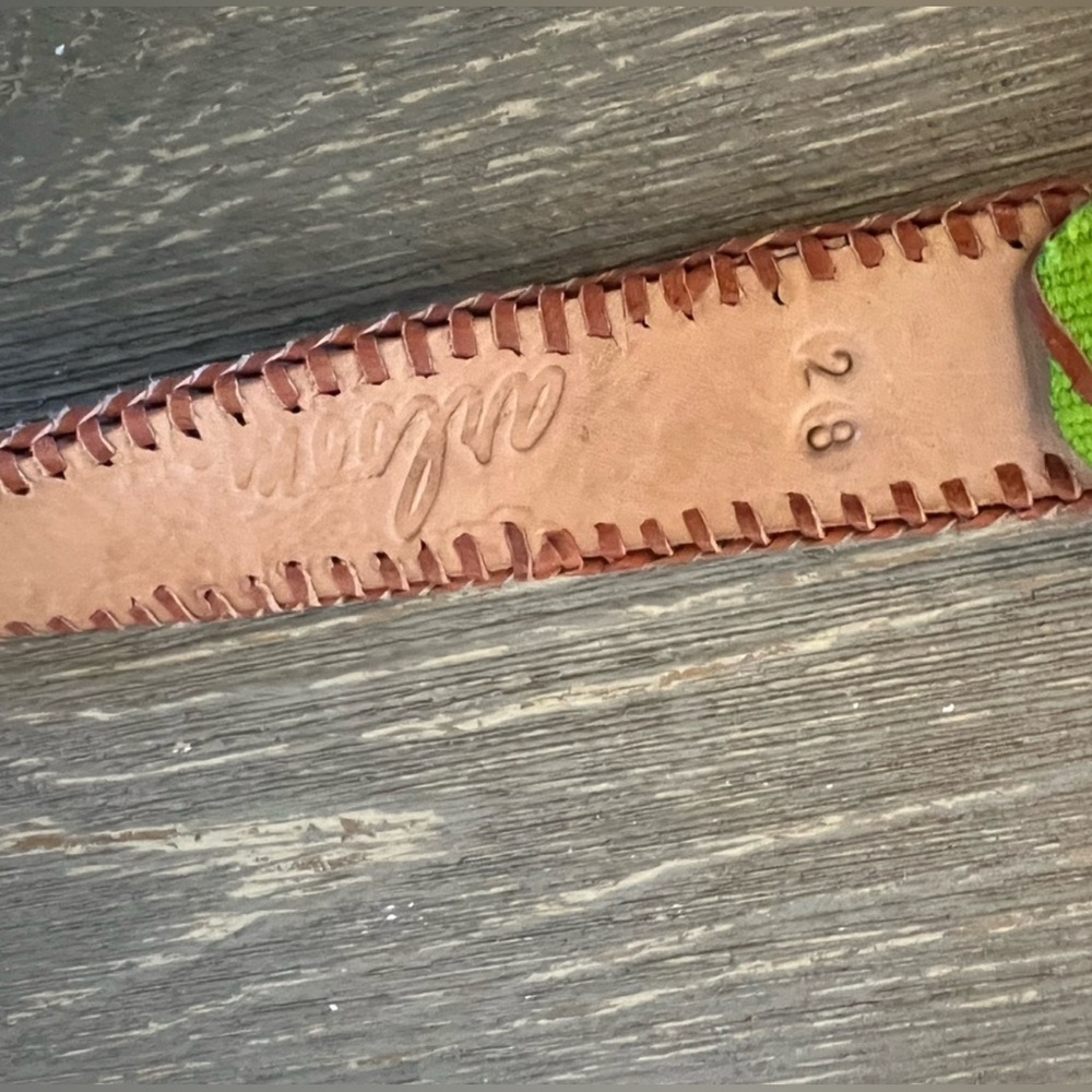 Arloom Rancho Belt Handwoven Leather - Picture 4 of 4